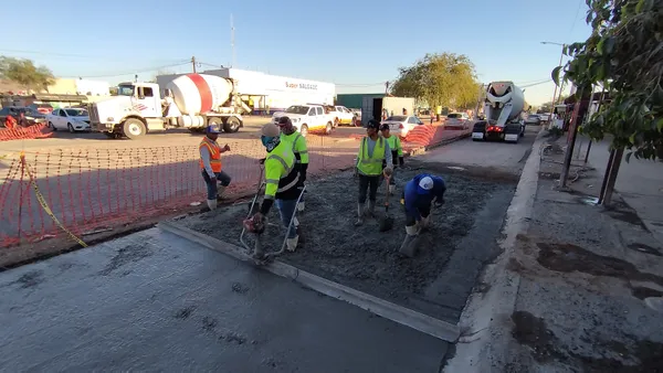 Rehabilitación De Crucero Con Concreto Hidráulico Y Diversos Tramos En Blvd. Zamora