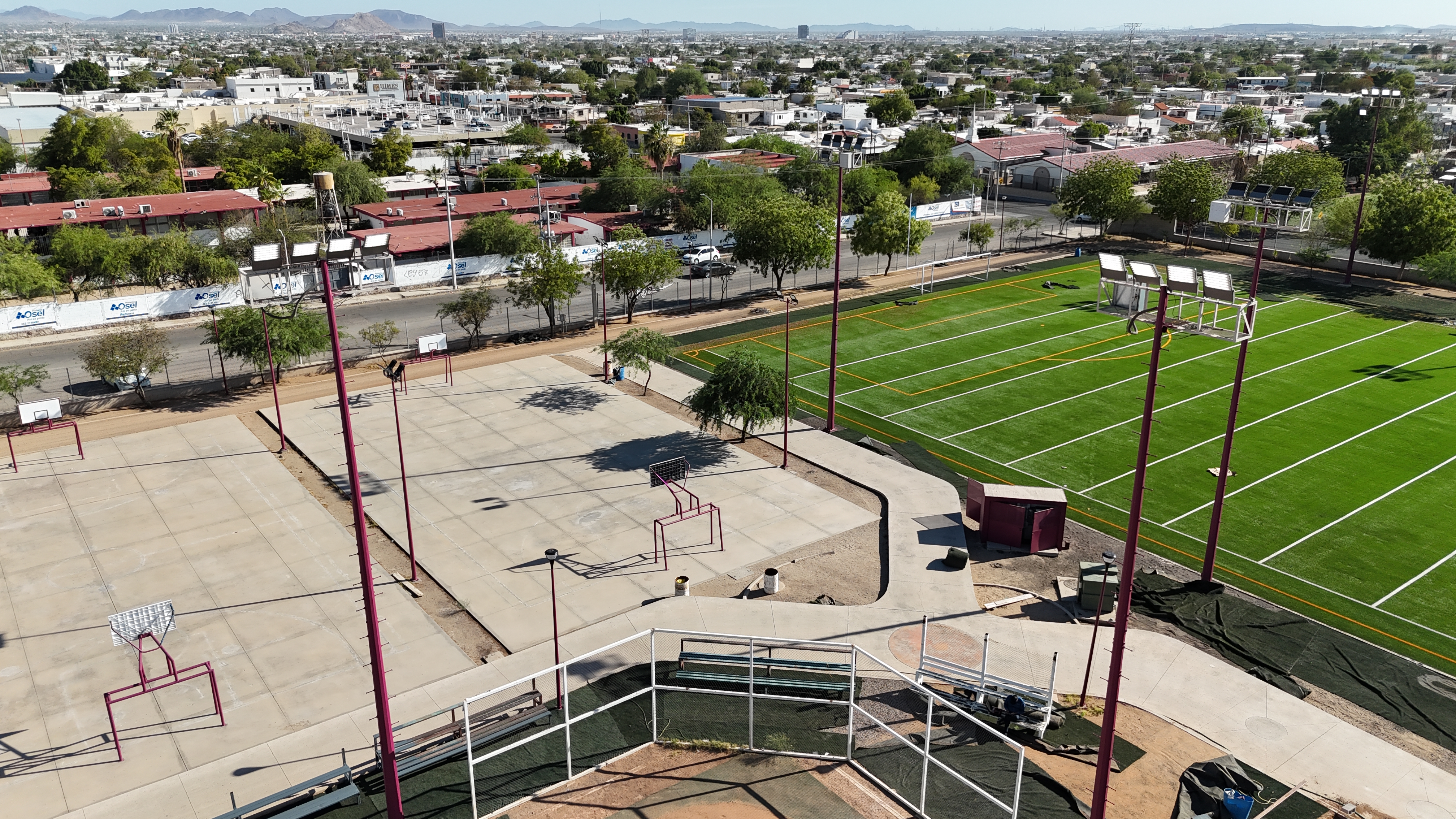 Canchas Terminadas Vista Aerea